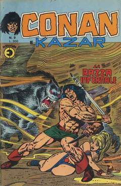 CONAN E KAZAR 9-CORNO- nuvolosofumetti.