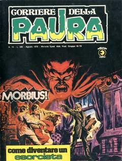 CORRIERE DELLA PAURA 15-CORNO- nuvolosofumetti.