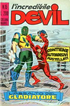 DEVIL 15-CORNO- nuvolosofumetti.