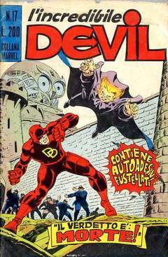 DEVIL 17-CORNO- nuvolosofumetti.