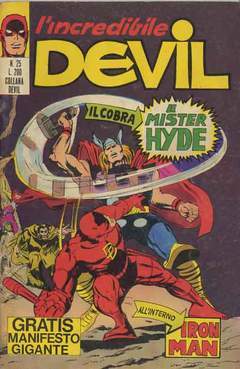 DEVIL 25-CORNO- nuvolosofumetti.