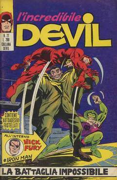 DEVIL 27-CORNO- nuvolosofumetti.