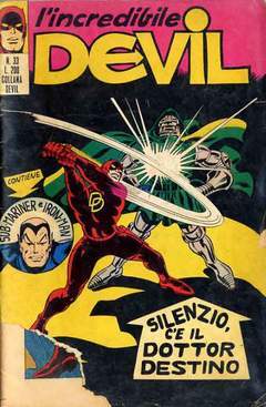 DEVIL 33-CORNO- nuvolosofumetti.