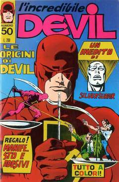 DEVIL 50-CORNO- nuvolosofumetti.