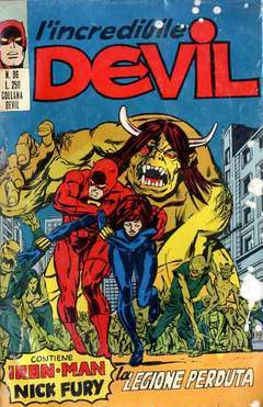 DEVIL 96-CORNO- nuvolosofumetti.