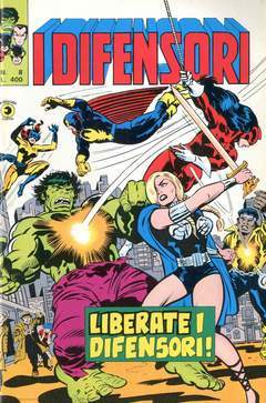 I DIFENSORI 8-CORNO- nuvolosofumetti.