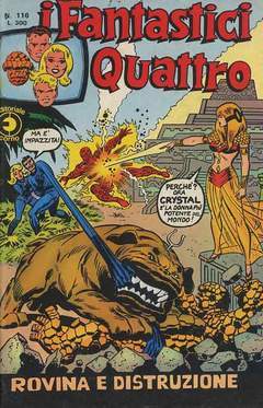 FANTASTICI QUATTRO 116-CORNO- nuvolosofumetti.