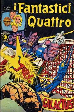 FANTASTICI QUATTRO 120-CORNO- nuvolosofumetti.