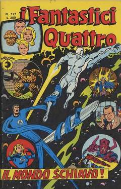 FANTASTICI QUATTRO 121-CORNO- nuvolosofumetti.