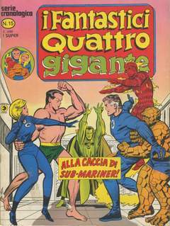 FANTASTICI QUATTRO GIGANTE 15-CORNO- nuvolosofumetti.