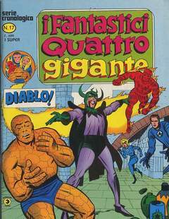 FANTASTICI QUATTRO GIGANTE 17-CORNO- nuvolosofumetti.