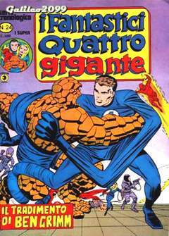 FANTASTICI QUATTRO GIGANTE 24-CORNO- nuvolosofumetti.
