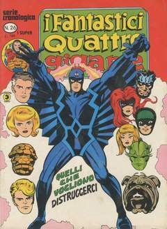 FANTASTICI QUATTRO GIGANTE 26-CORNO- nuvolosofumetti.