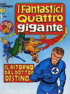 FANTASTICI QUATTRO GIGANTE 5-CORNO- nuvolosofumetti.