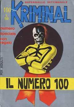 KRIMINAL 100-CORNO- nuvolosofumetti.