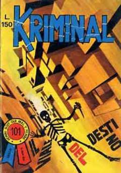 KRIMINAL 101-CORNO- nuvolosofumetti.