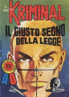 KRIMINAL 102-CORNO- nuvolosofumetti.