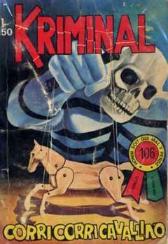 KRIMINAL 106-CORNO- nuvolosofumetti.