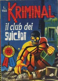 KRIMINAL 112-CORNO- nuvolosofumetti.