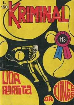 KRIMINAL 113-CORNO- nuvolosofumetti.