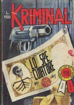 KRIMINAL 115-CORNO- nuvolosofumetti.