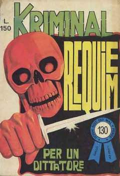 KRIMINAL 130-CORNO- nuvolosofumetti.