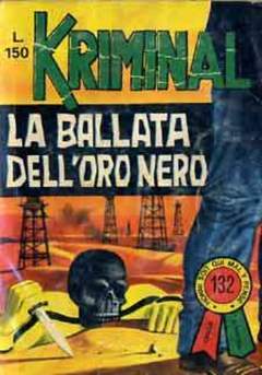 KRIMINAL 132-CORNO- nuvolosofumetti.