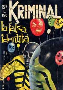 KRIMINAL 157-CORNO- nuvolosofumetti.