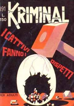 KRIMINAL 191-CORNO- nuvolosofumetti.