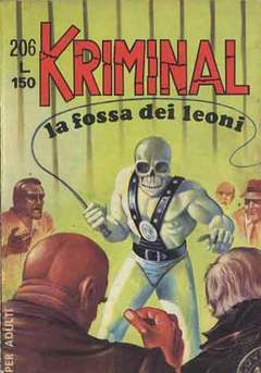 KRIMINAL 206-CORNO- nuvolosofumetti.