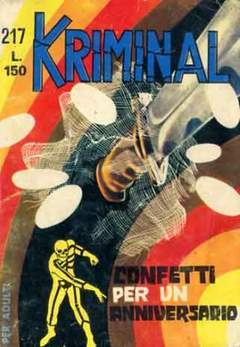 KRIMINAL 217-CORNO- nuvolosofumetti.