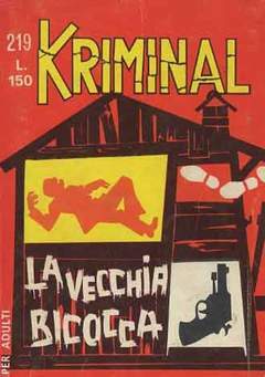 KRIMINAL 219-CORNO- nuvolosofumetti.