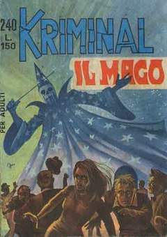 KRIMINAL 240-CORNO- nuvolosofumetti.