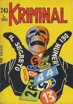 KRIMINAL 243-CORNO- nuvolosofumetti.