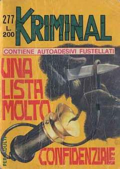 KRIMINAL 277-CORNO- nuvolosofumetti.