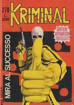 KRIMINAL 278-CORNO- nuvolosofumetti.