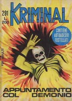 KRIMINAL 291-CORNO- nuvolosofumetti.