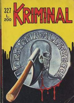KRIMINAL 327-CORNO- nuvolosofumetti.