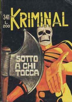 KRIMINAL 341-CORNO- nuvolosofumetti.