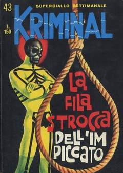 KRIMINAL 43-CORNO- nuvolosofumetti.