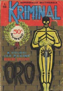 KRIMINAL 50-CORNO- nuvolosofumetti.