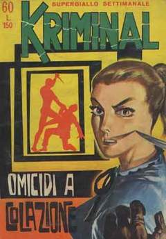 KRIMINAL 60-CORNO- nuvolosofumetti.