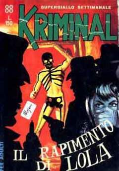 KRIMINAL 88-CORNO- nuvolosofumetti.