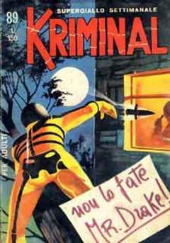 KRIMINAL 89-CORNO- nuvolosofumetti.