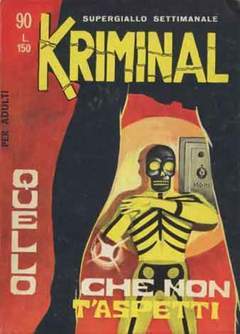 KRIMINAL 90-CORNO- nuvolosofumetti.