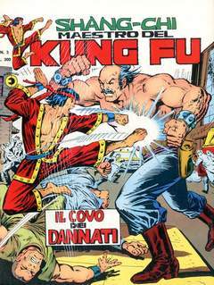 SHANG-CHI MAESTRO DEL KUNG-FU - I SERIE 3-CORNO- nuvolosofumetti.