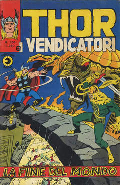 THOR il mitico Thor 105-CORNO- nuvolosofumetti.