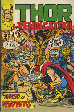 THOR il mitico Thor 110-CORNO- nuvolosofumetti.