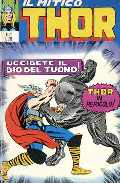 THOR il mitico Thor 21-CORNO- nuvolosofumetti.