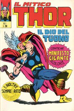 THOR il mitico Thor 1-CORNO- nuvolosofumetti.